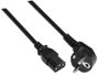 Nanocable Cable de Alimentación CEE7/7 Macho a C13 Hembra 1,5 m Negro